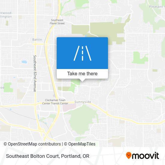 Southeast Bolton Court map
