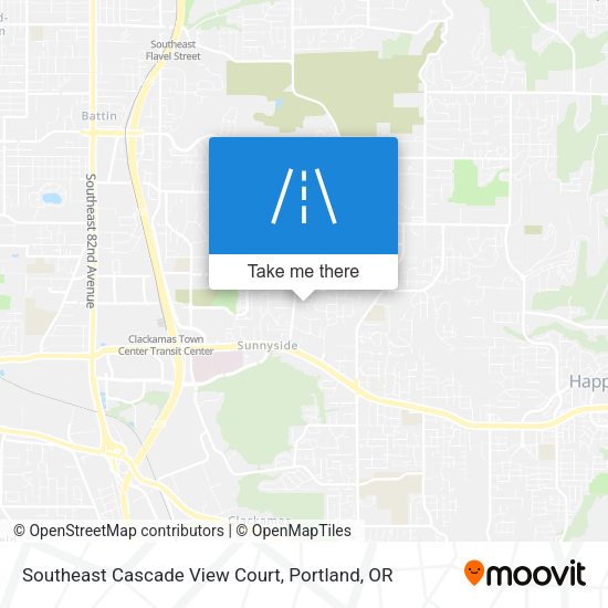 Mapa de Southeast Cascade View Court