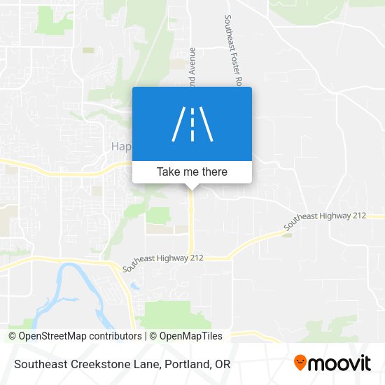 Mapa de Southeast Creekstone Lane