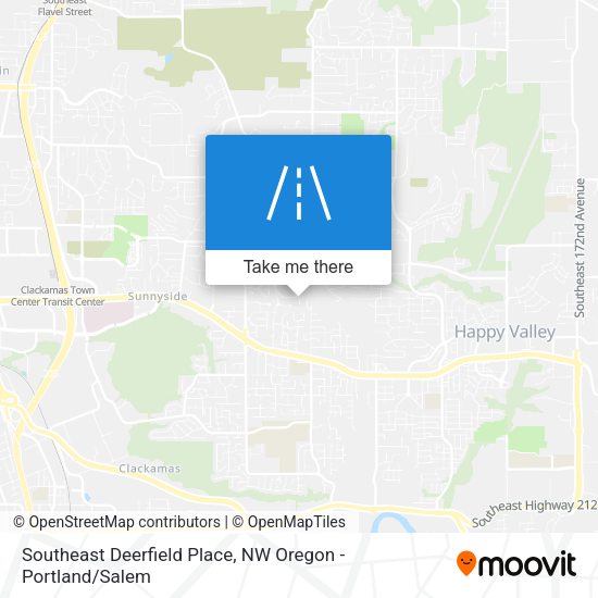 Southeast Deerfield Place map