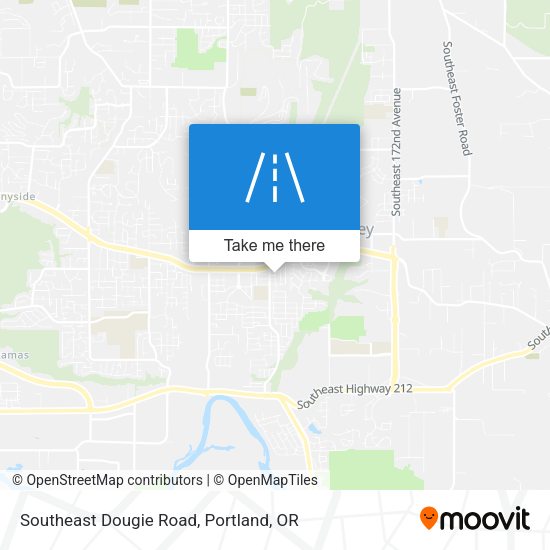 Southeast Dougie Road map