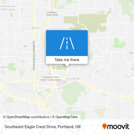 Mapa de Southeast Eagle Crest Drive