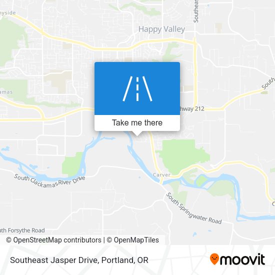 Mapa de Southeast Jasper Drive