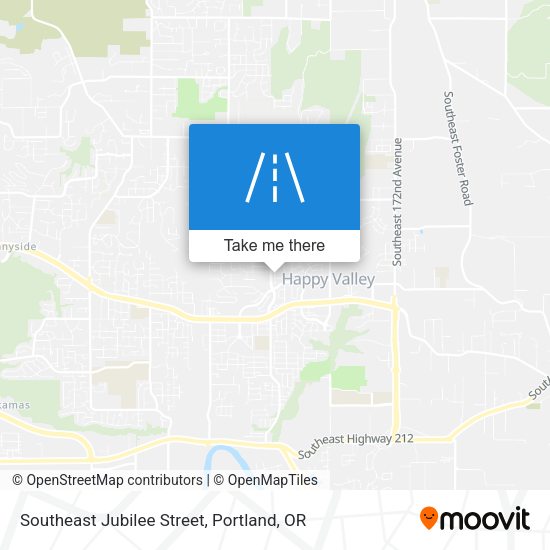 Mapa de Southeast Jubilee Street