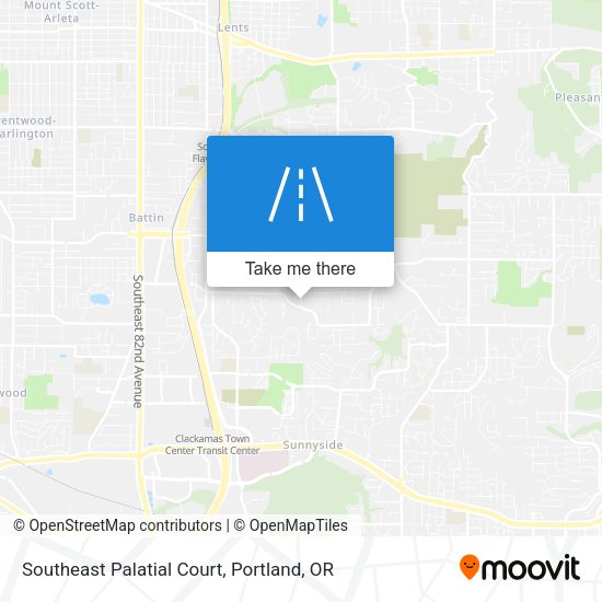 Southeast Palatial Court map