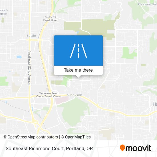 Mapa de Southeast Richmond Court