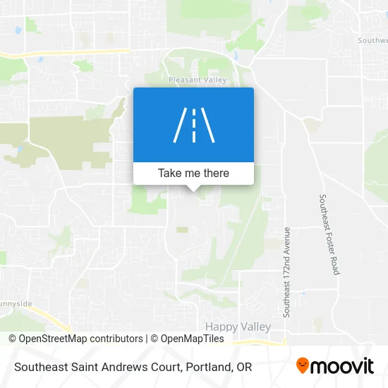 Southeast Saint Andrews Court map