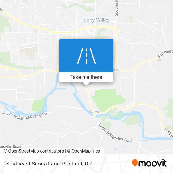 Mapa de Southeast Scoria Lane