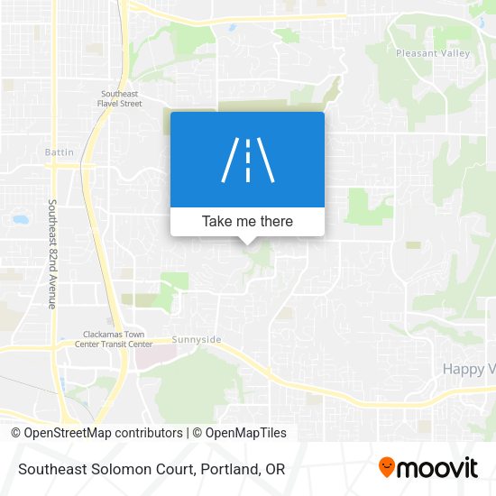 Mapa de Southeast Solomon Court