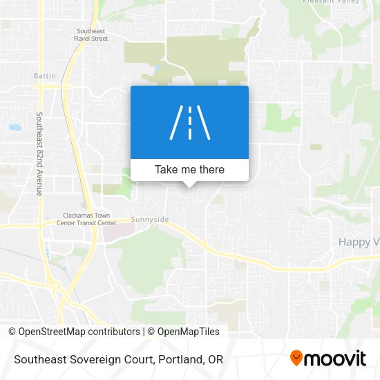 Southeast Sovereign Court map