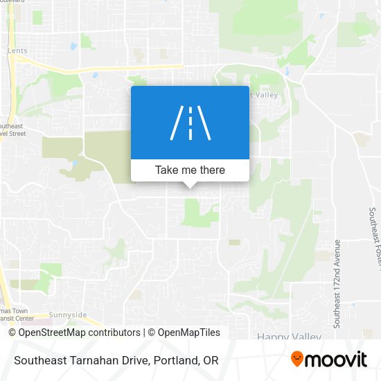 Mapa de Southeast Tarnahan Drive