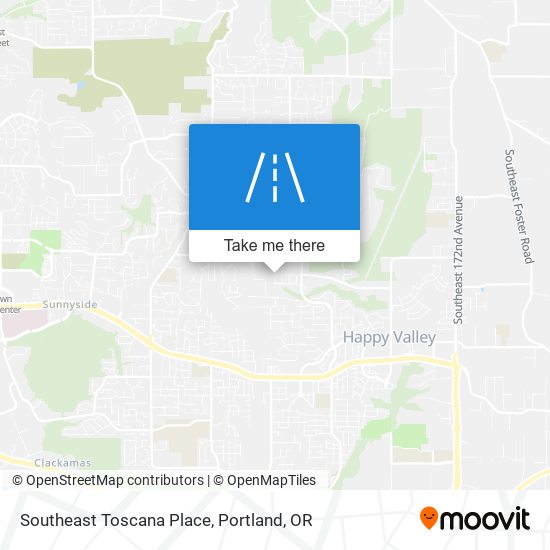 Mapa de Southeast Toscana Place