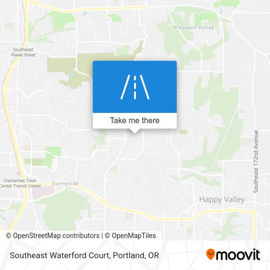 Southeast Waterford Court map