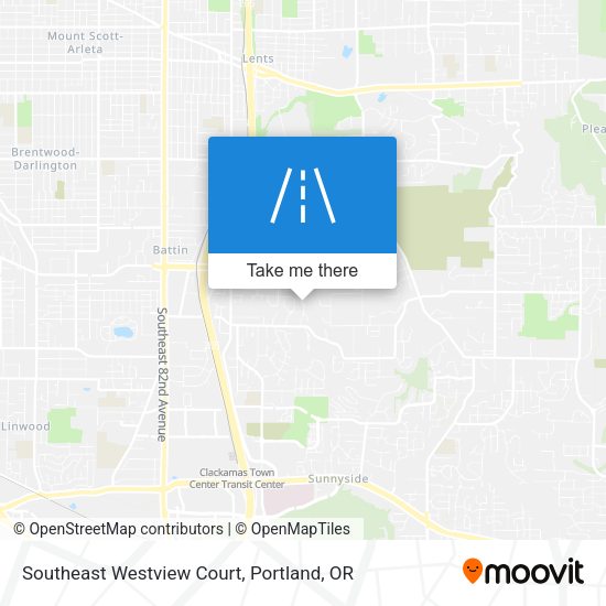 Mapa de Southeast Westview Court