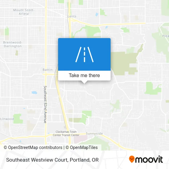 Southeast Westview Court map