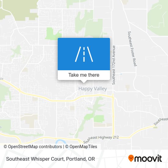 Southeast Whisper Court map