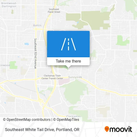 Southeast White Tail Drive map