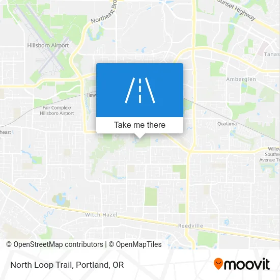 North Loop Trail map