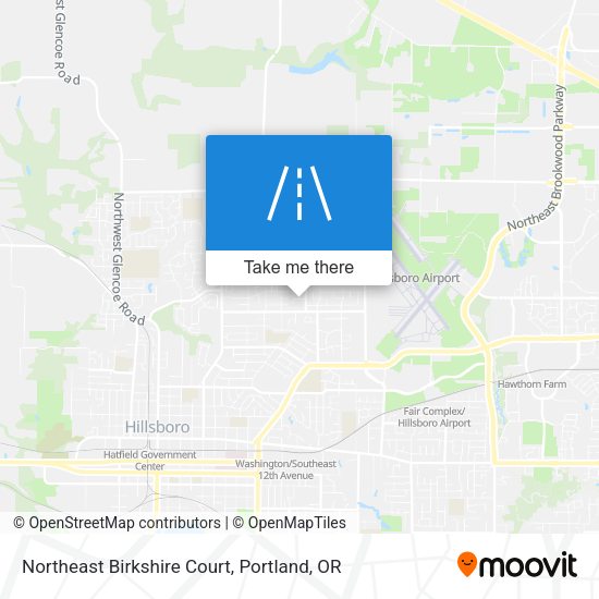 Mapa de Northeast Birkshire Court