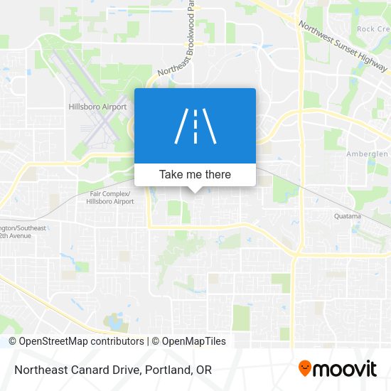 Mapa de Northeast Canard Drive