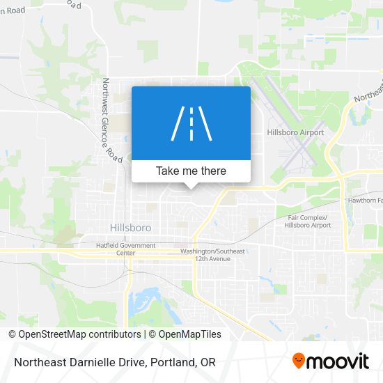 Northeast Darnielle Drive map