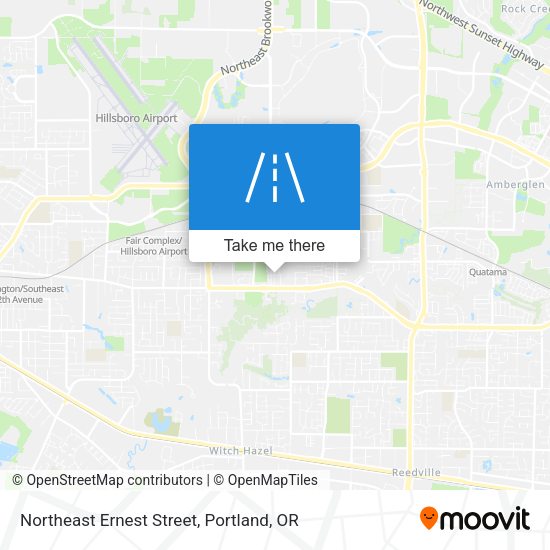 Northeast Ernest Street map