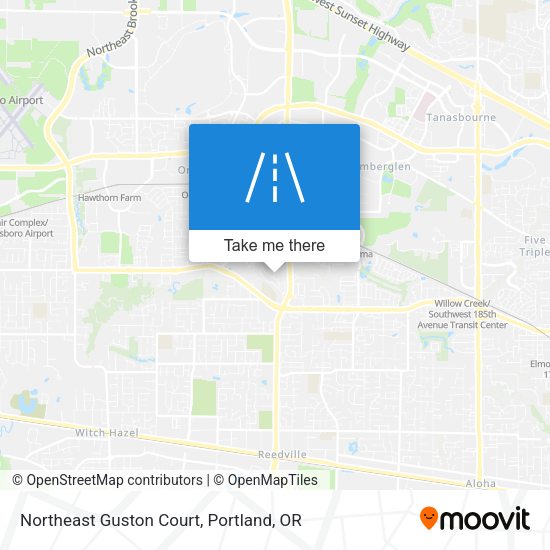 Mapa de Northeast Guston Court