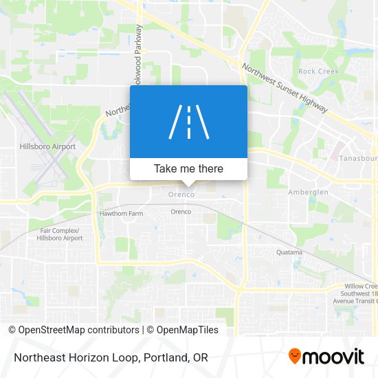Mapa de Northeast Horizon Loop