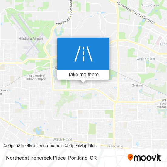Mapa de Northeast Ironcreek Place