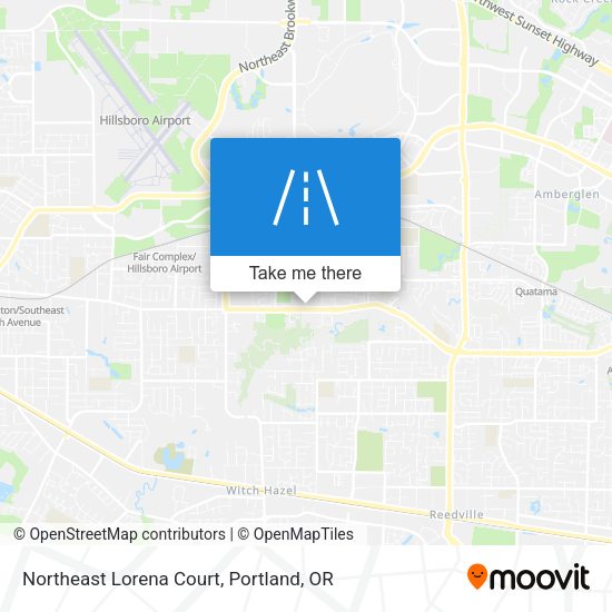 Mapa de Northeast Lorena Court