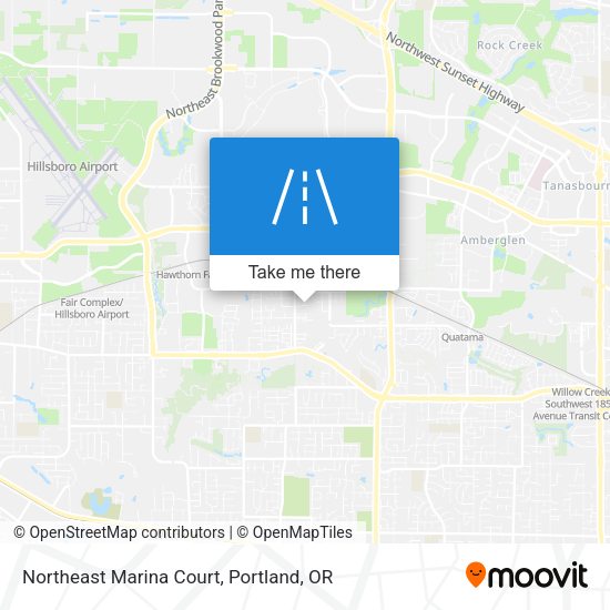 Mapa de Northeast Marina Court