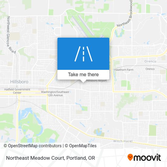 Mapa de Northeast Meadow Court