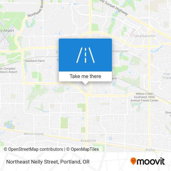 Mapa de Northeast Nelly Street