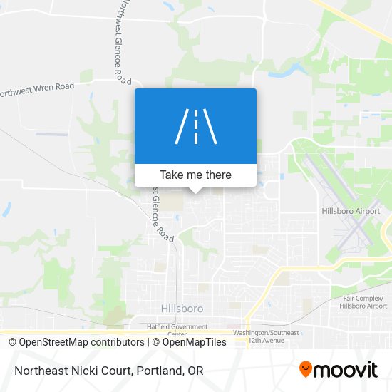 Northeast Nicki Court map