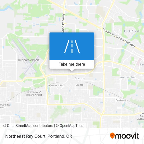 Mapa de Northeast Ray Court