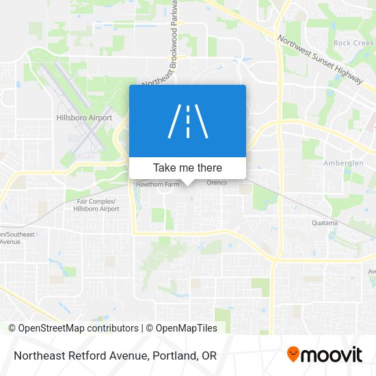 Mapa de Northeast Retford Avenue