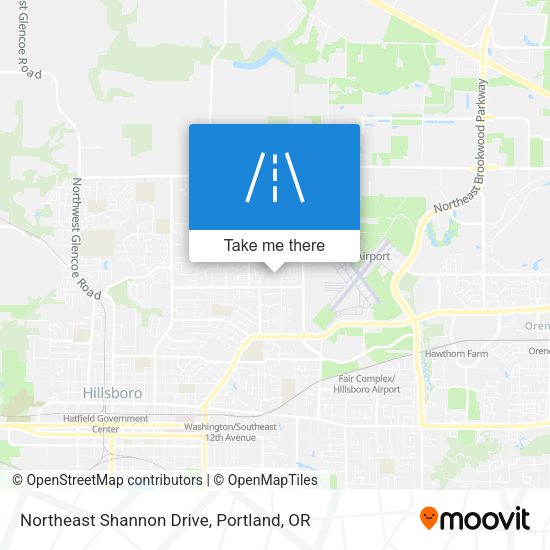 Mapa de Northeast Shannon Drive