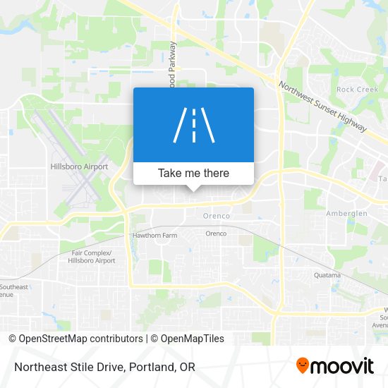 Northeast Stile Drive map