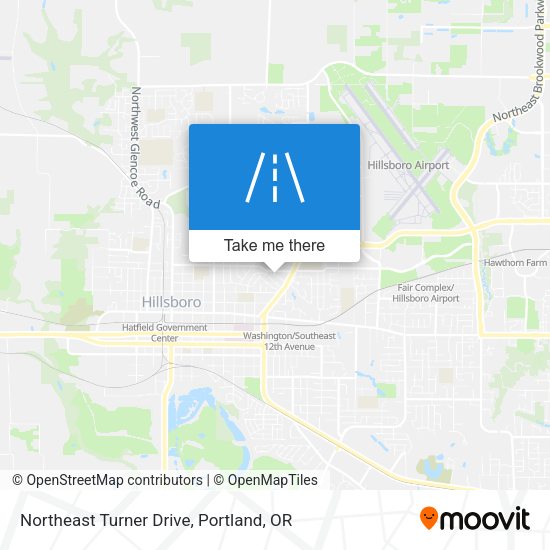 Mapa de Northeast Turner Drive