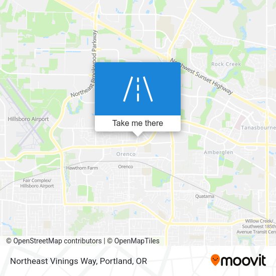 Northeast Vinings Way map