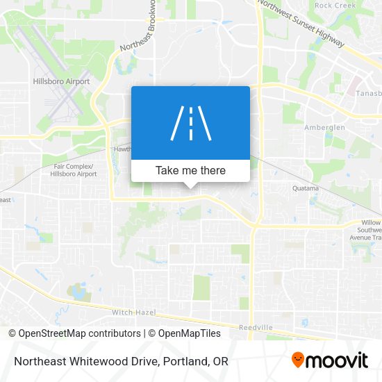 Northeast Whitewood Drive map