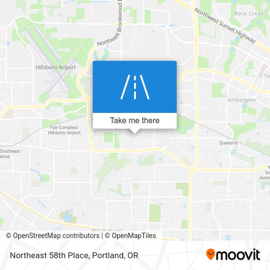 Mapa de Northeast 58th Place