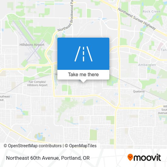 Northeast 60th Avenue map