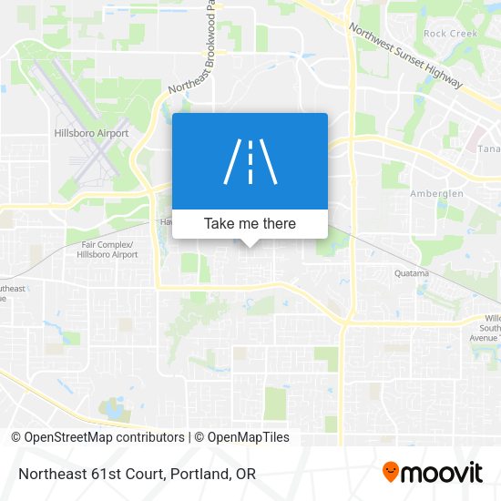 Mapa de Northeast 61st Court
