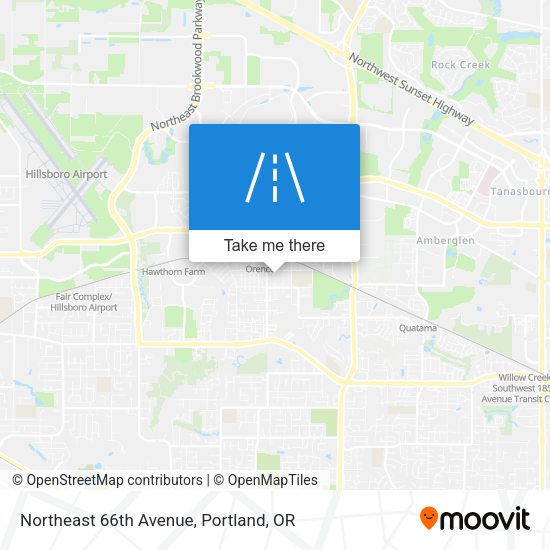 Mapa de Northeast 66th Avenue