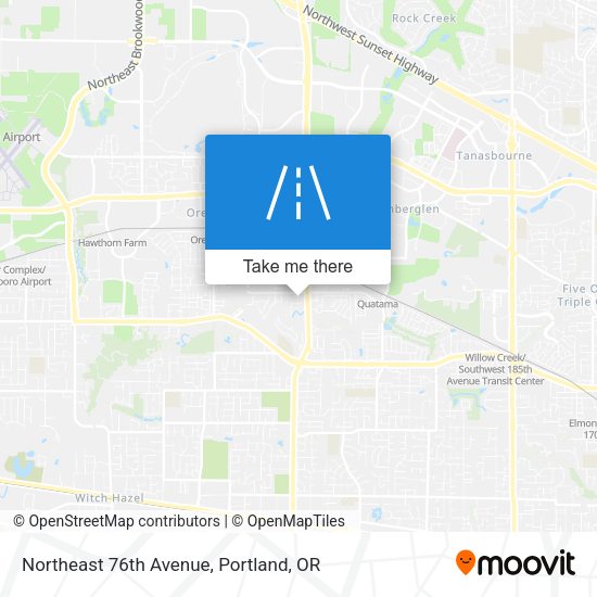 Northeast 76th Avenue map