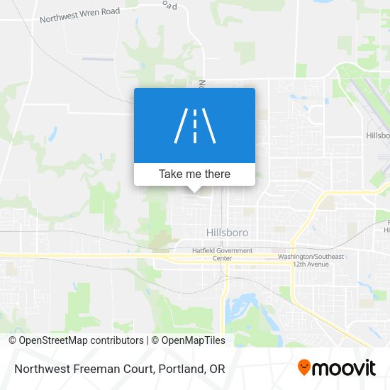 Northwest Freeman Court map