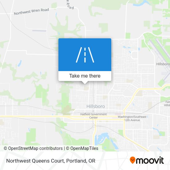 Mapa de Northwest Queens Court