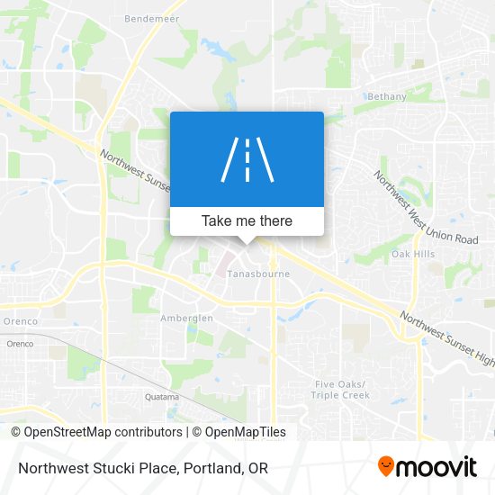 Mapa de Northwest Stucki Place