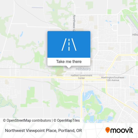 Northwest Viewpoint Place map